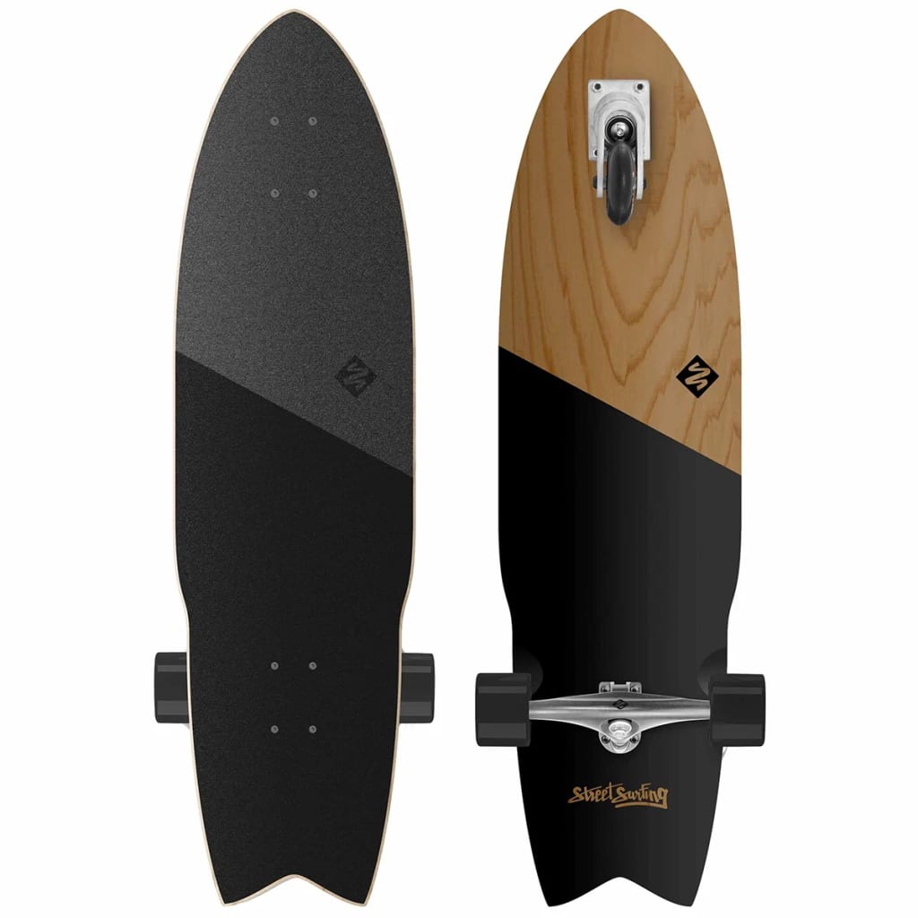 Shape de skate Street Surfing multicolorida