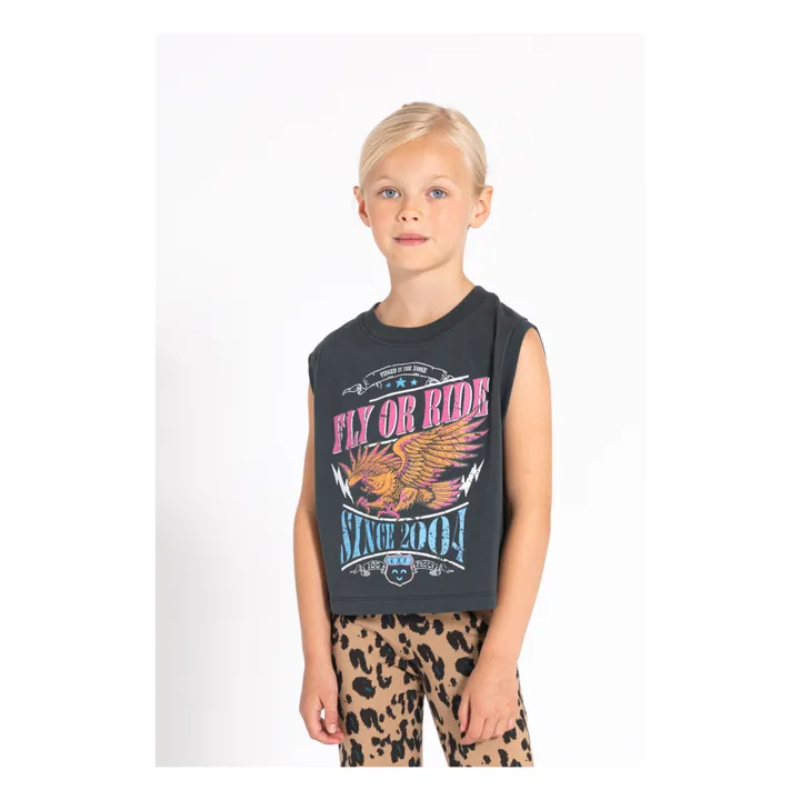 Finger in the nose T-shirt Janet Eagle | Noir