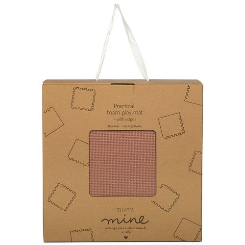 That's mine foam speelmat 100x100 cm - plum