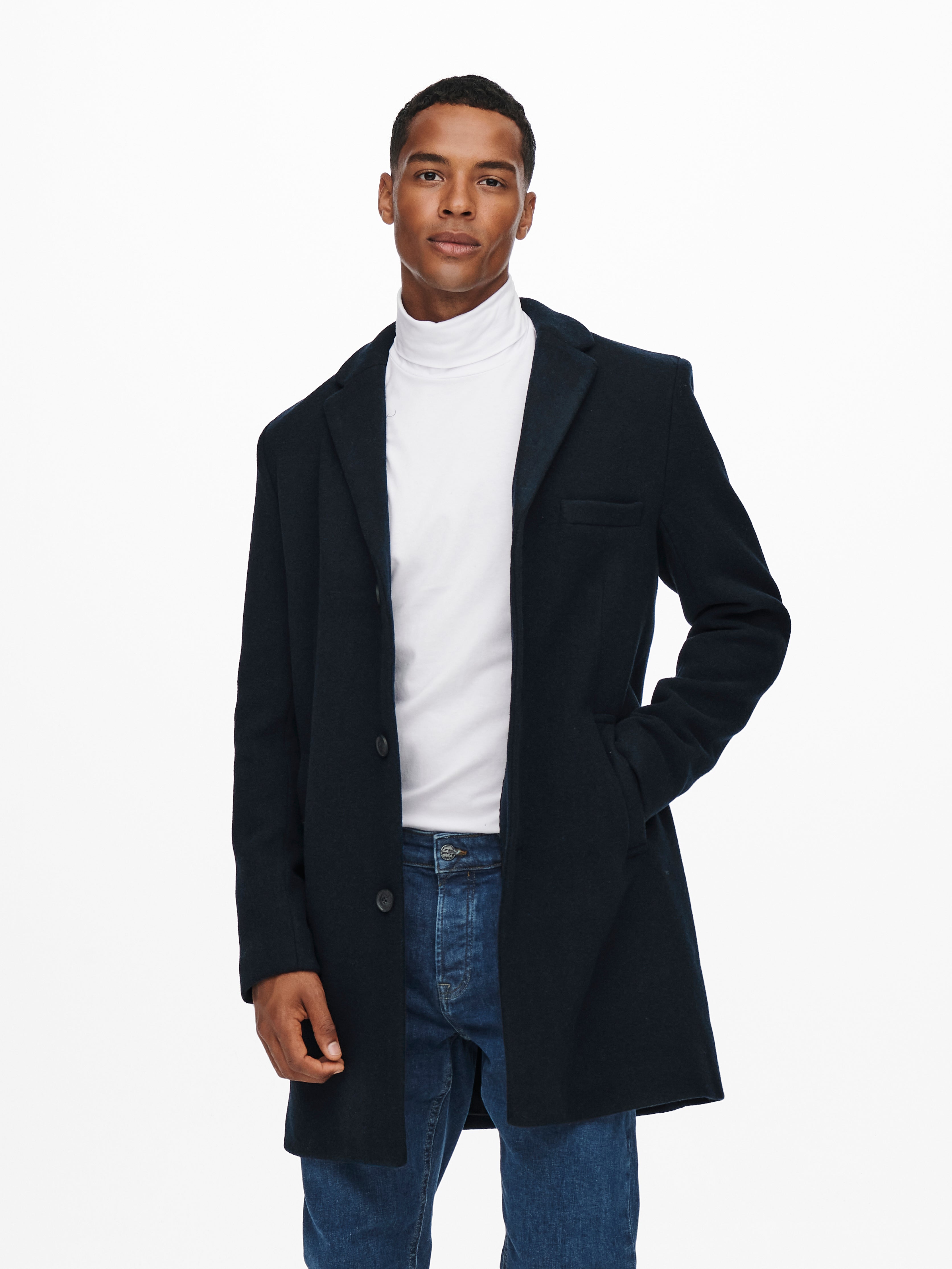 ONSJAYLON Mantel Dark Navy