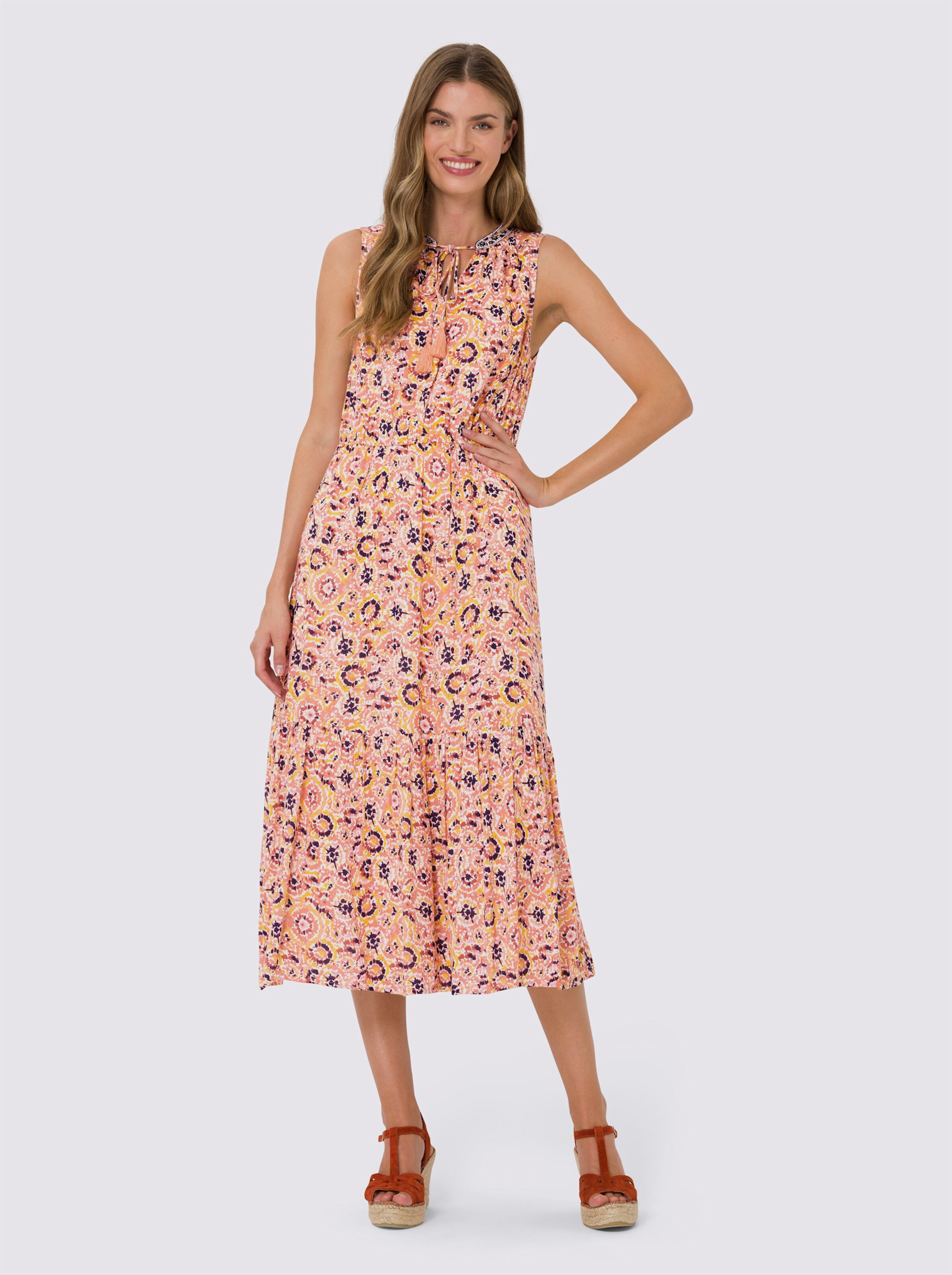 Druck-Kleid