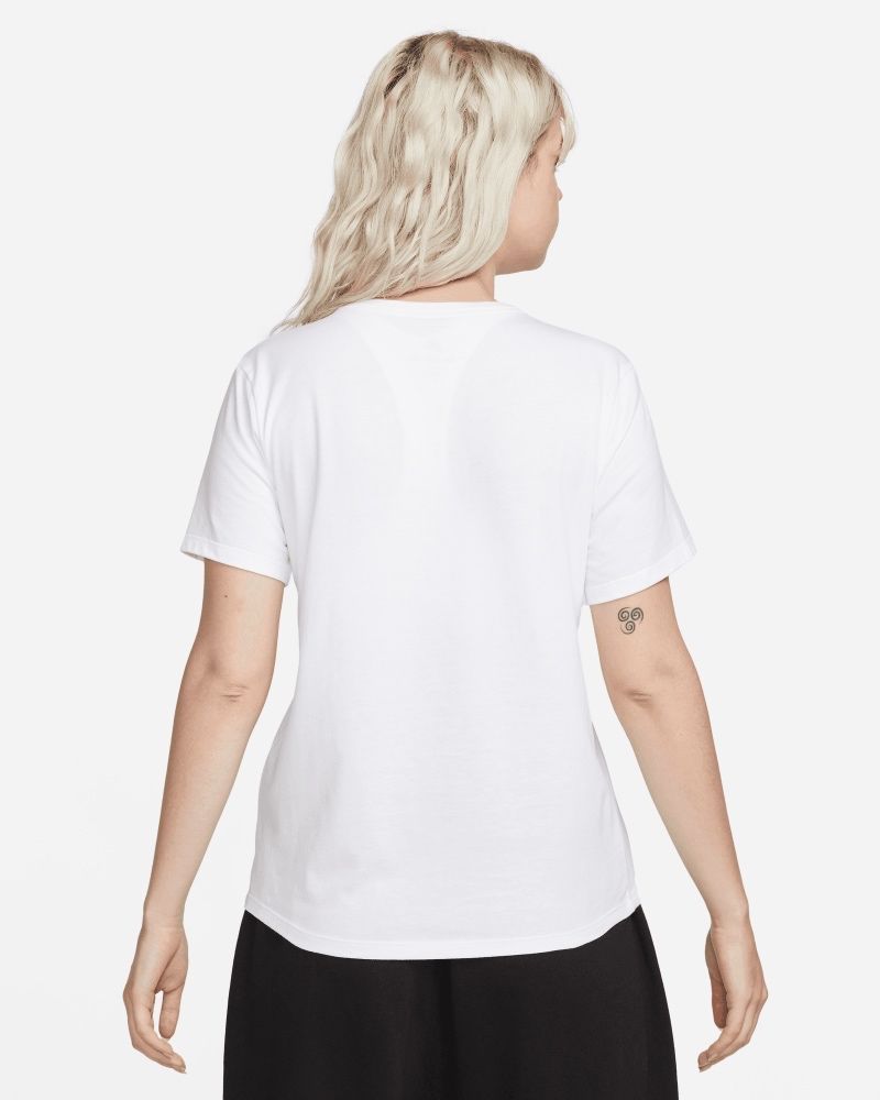 T-shirt Nike Sportswear Club Blanc pour femme