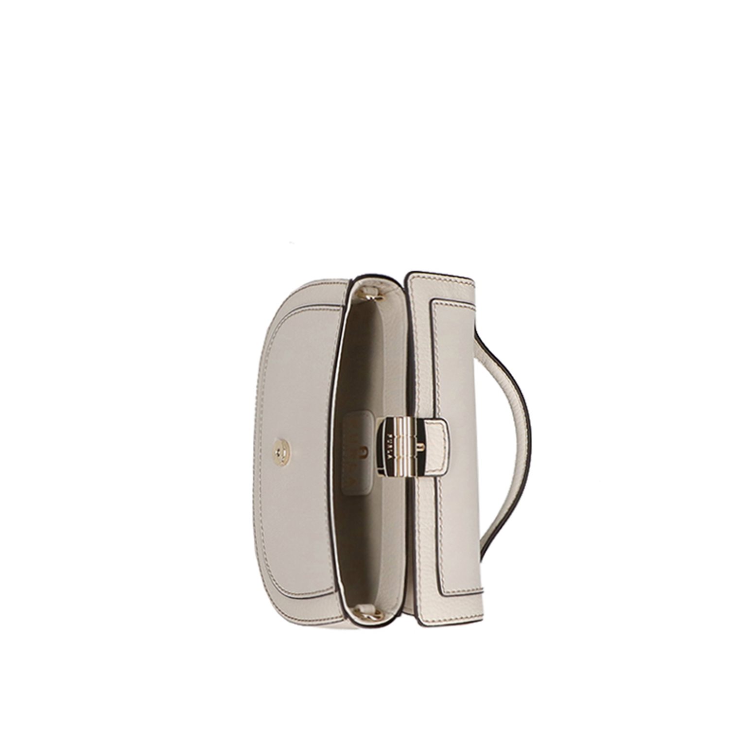 Furla Club 2 Mini Crossbody marshmallow