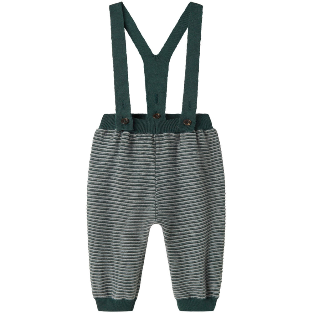 Køb MarMar Cotton Rayon Knit Stripe Dark Leaf Stripe Perrin Bukser