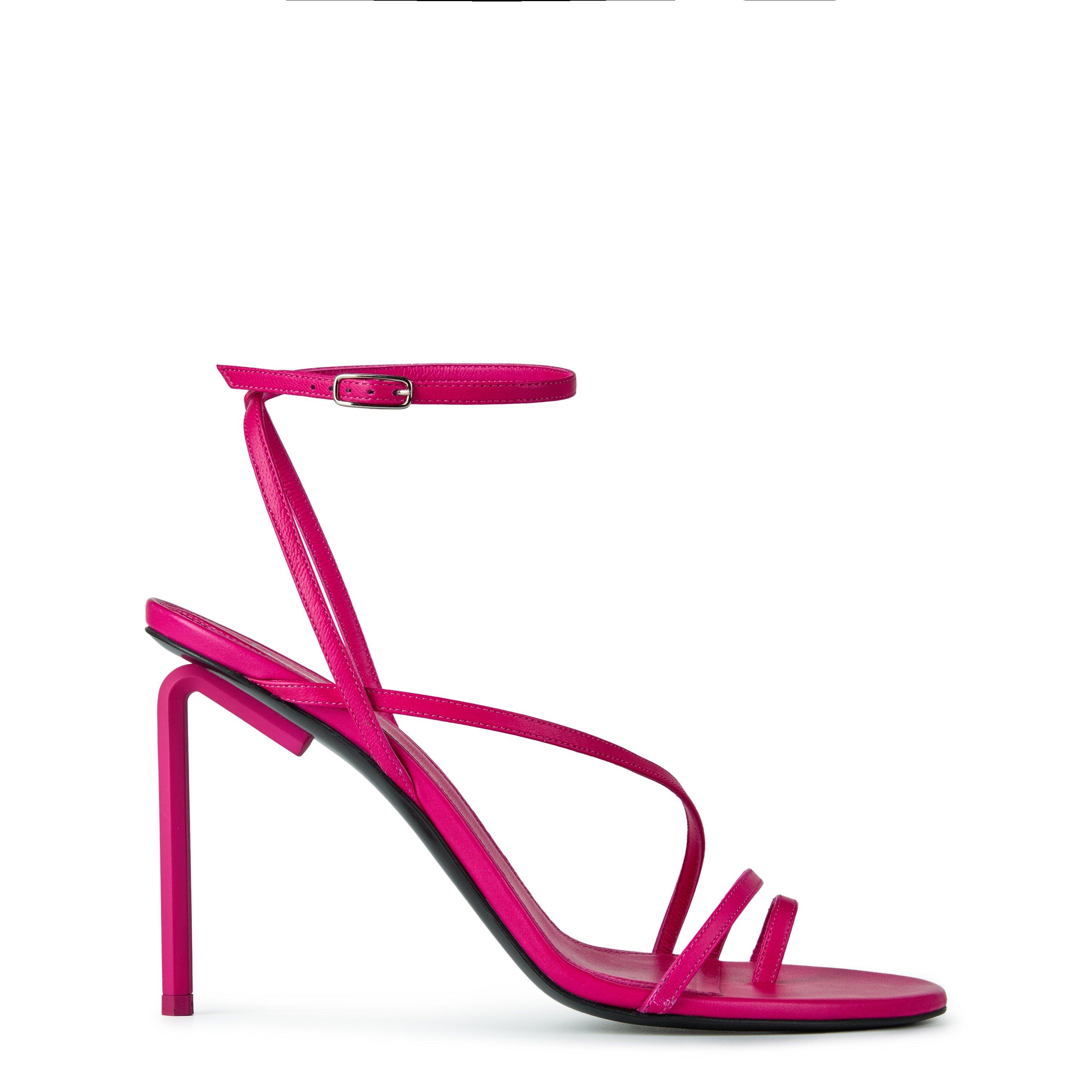 Off White Heeled Sandal Womens