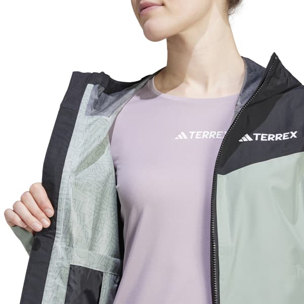 Veste randonnée ADIDAS MULTI 2.5L RDY JKT W VERARG/NOIR