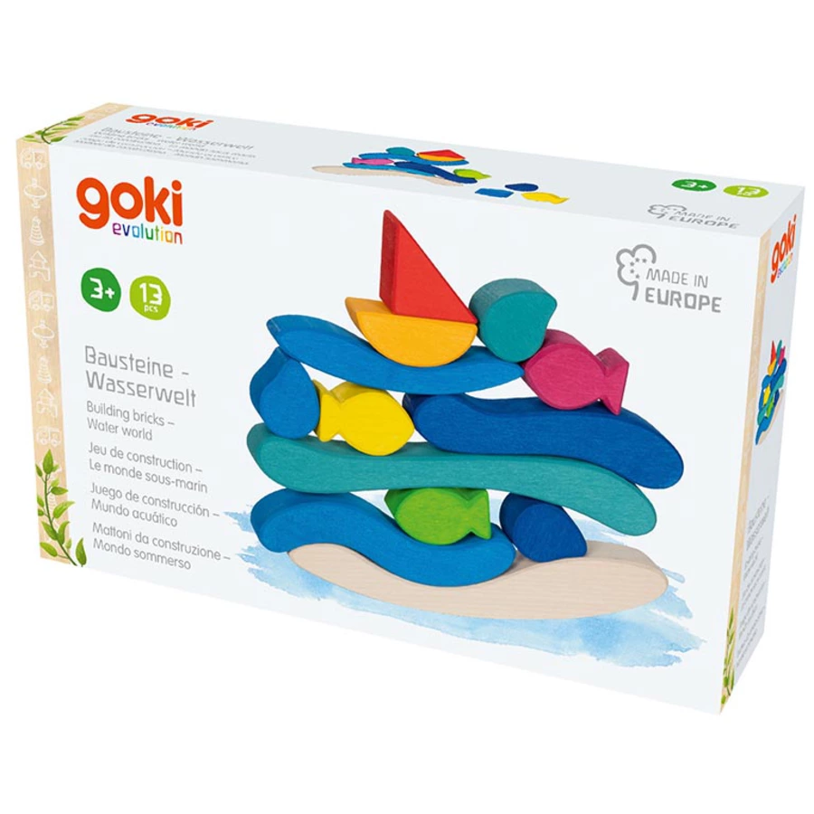 goki Holzbausteine Wasserwelt