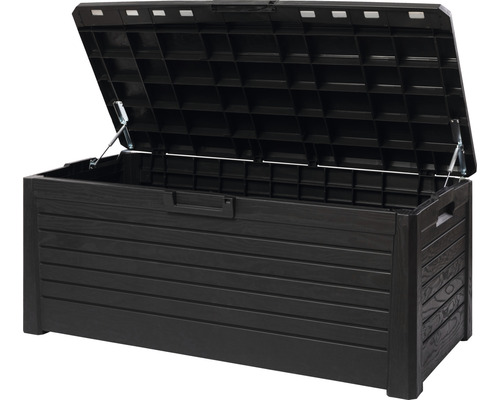 Opbergbox Florida 148 x 72 x 60 cm kunststof antraciet