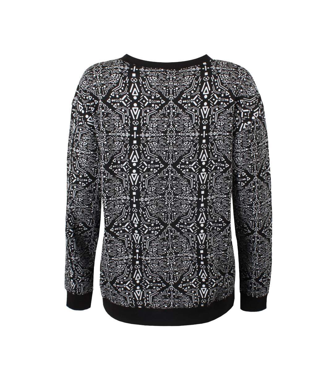 Pull Noir Femme Vans Kerchief Crew