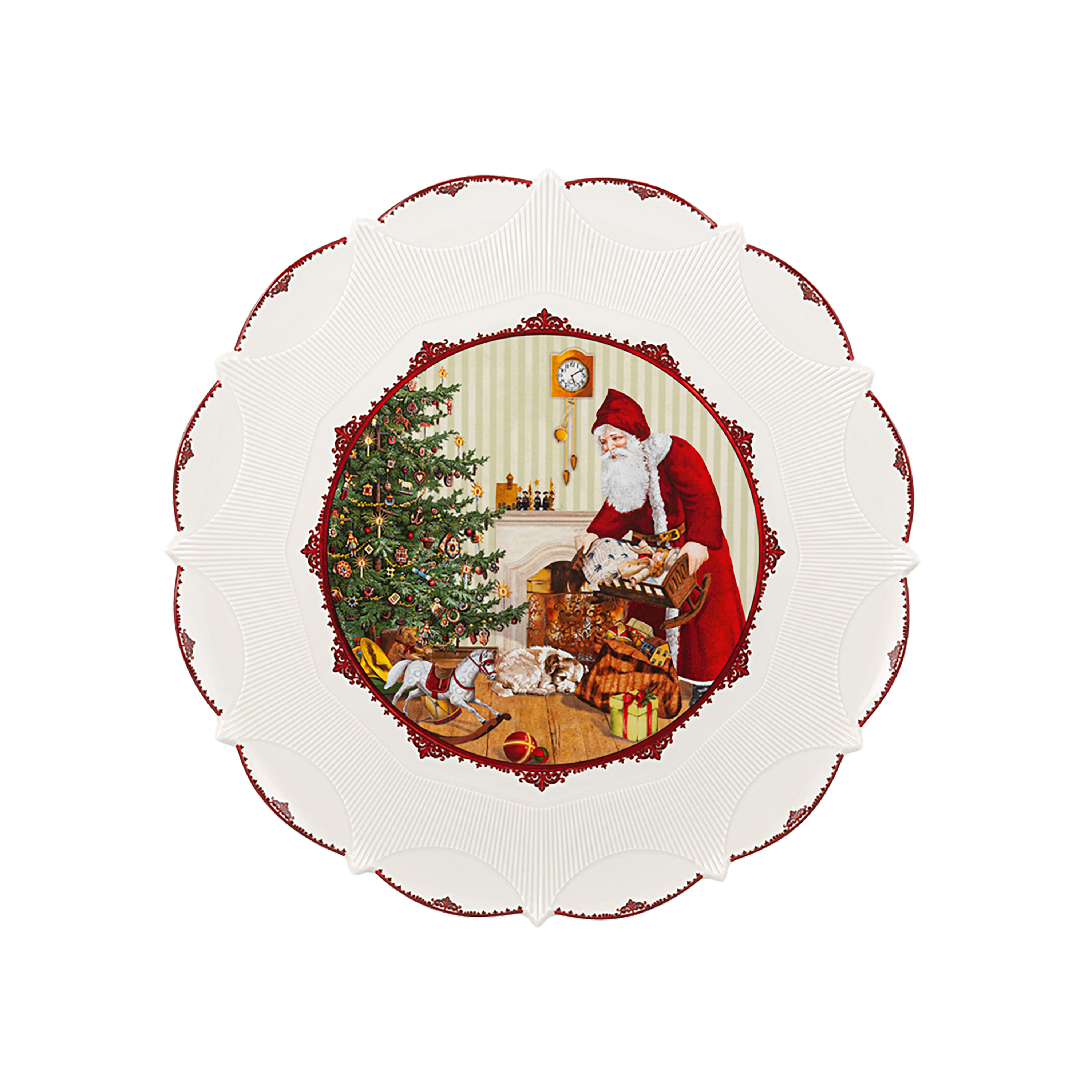 Toy's Fantasy Cake platter Multi-colored, Premium Porcelain