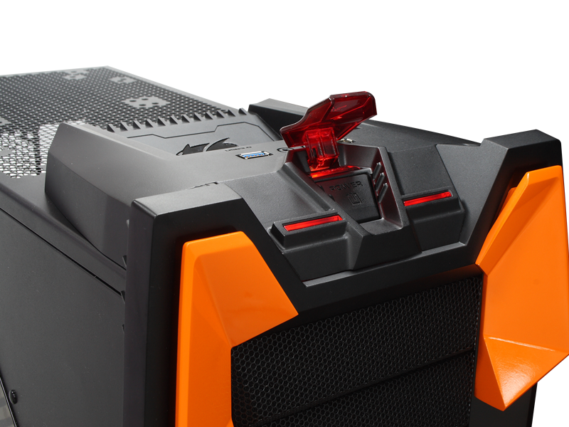 Boitier PC COUGAR Challenger - Orange