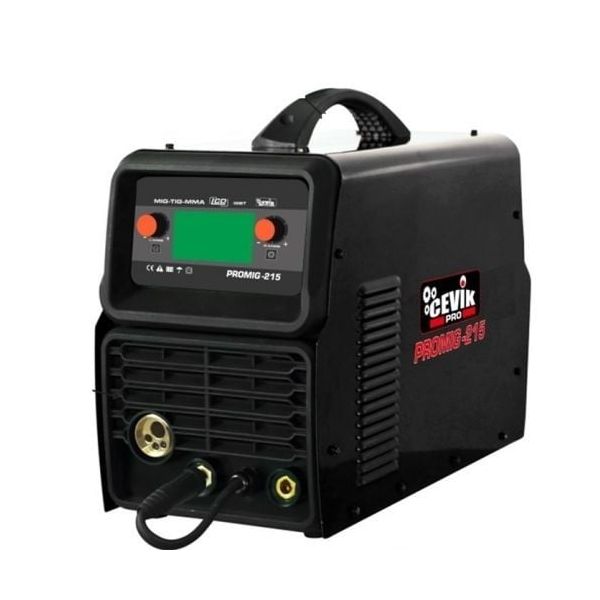 Cevik PRO Máquina Soldar CE-PROMIG215 - MIG / TIG / MMA Wire Welder 220A