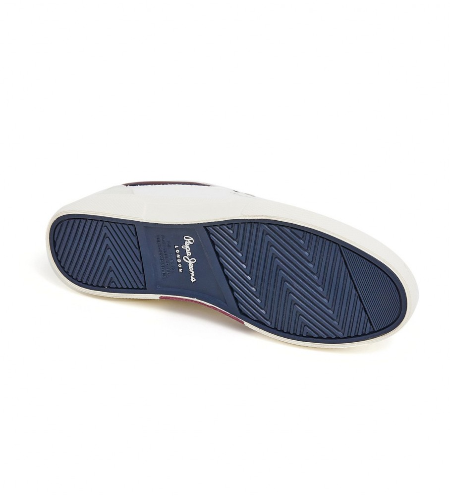 Tênis Pepe Jeans Kenton Journey M de couro branco