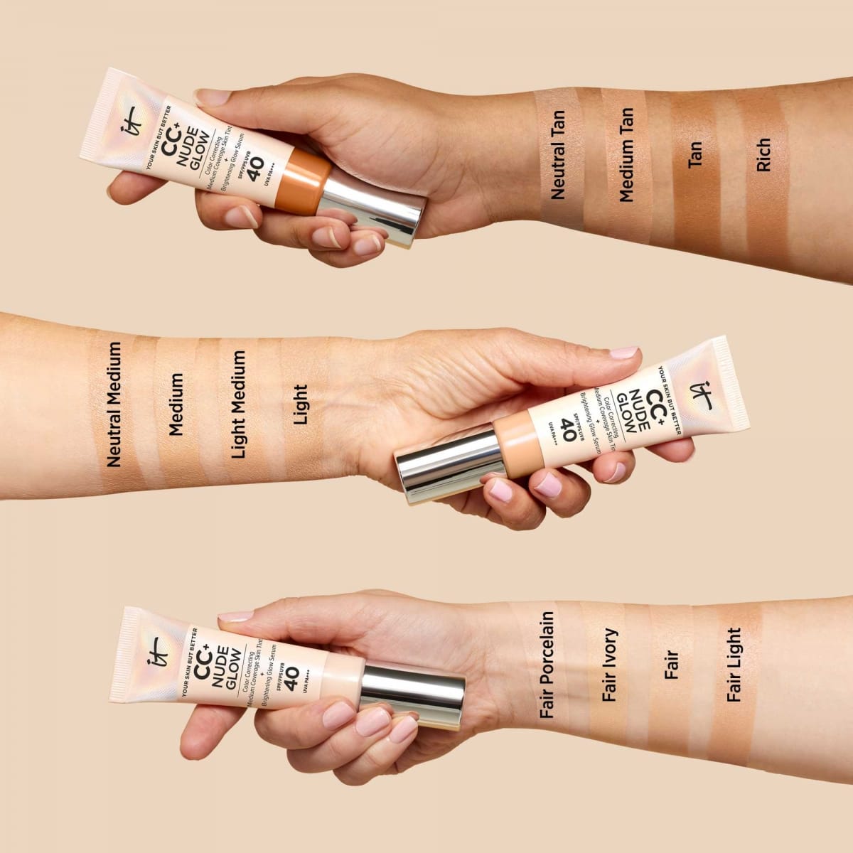 It Cosmetics Your Skin But Better™ Cc+ CC Crème Correctrice illuminatrice