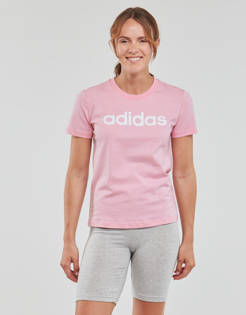 adidas Performance - W LIN T - Rose