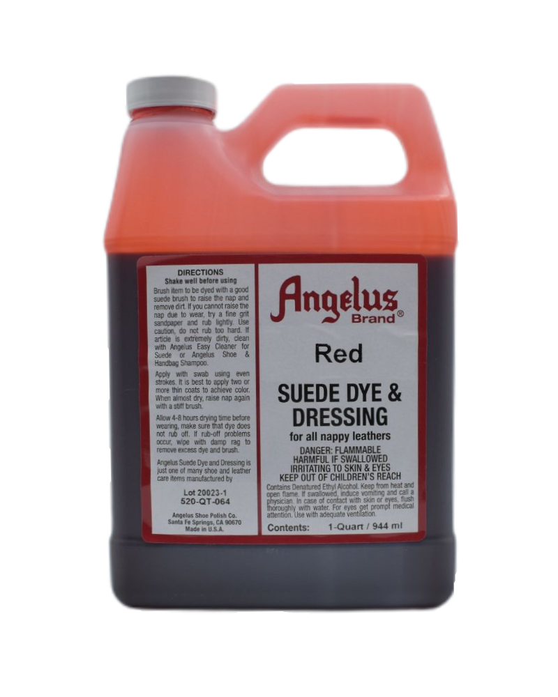 Quart Suede Dye Red