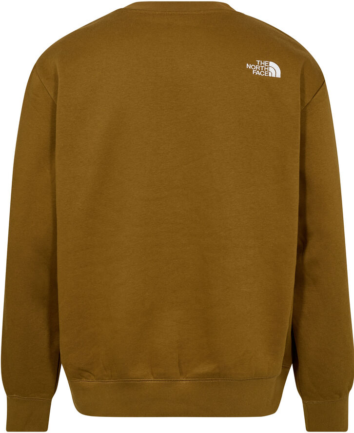 The North Face M ESSENTIAL RELAXED CREW MOSS GREEN Moss green