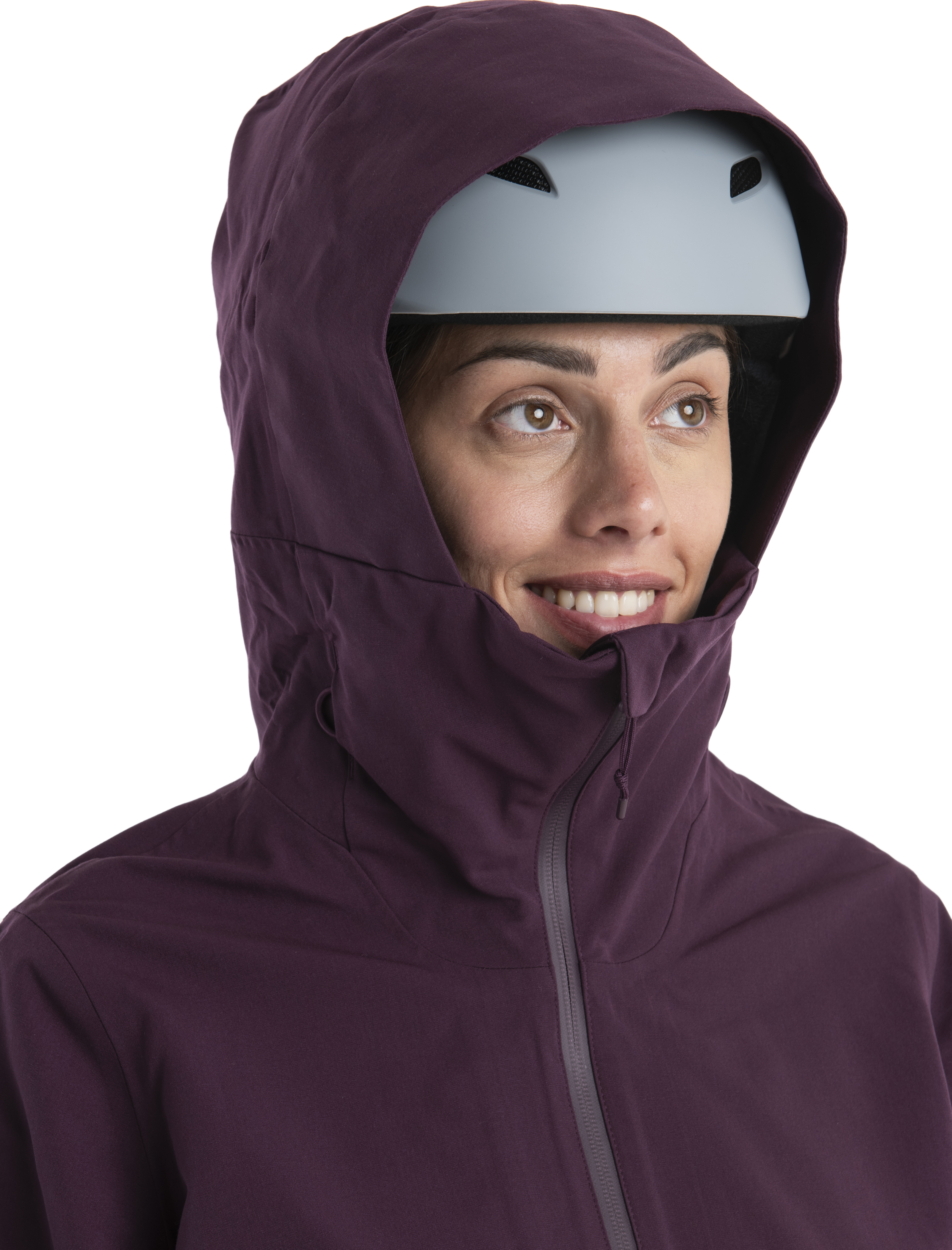 Shell  Merino Cotton Windbreaker Dame Nightshade