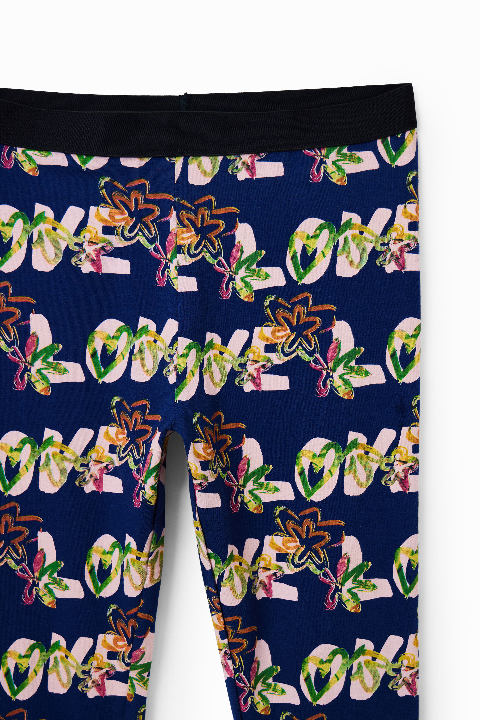 Legging fleurs Love