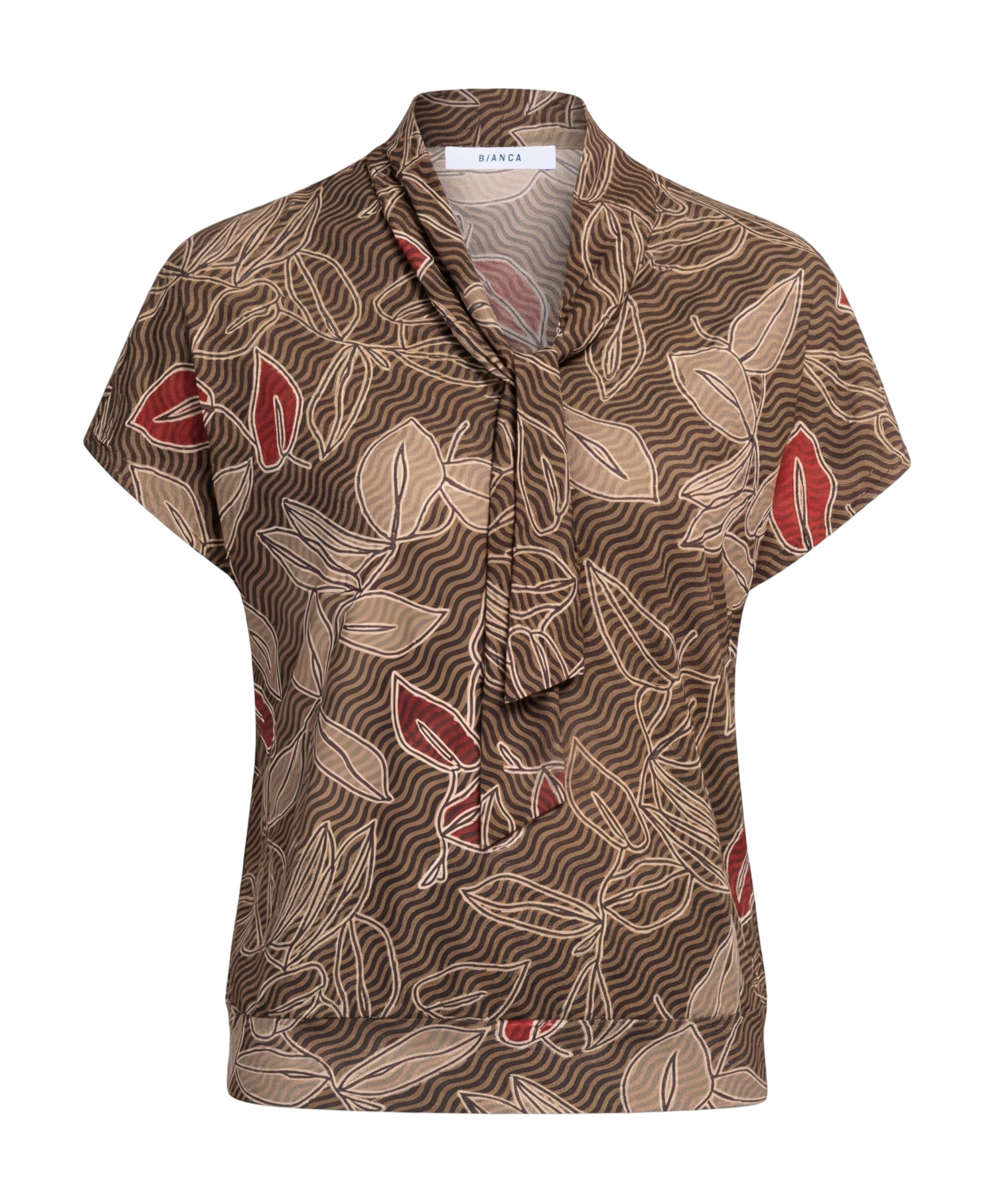 Bianca Dames T-shirt bruin