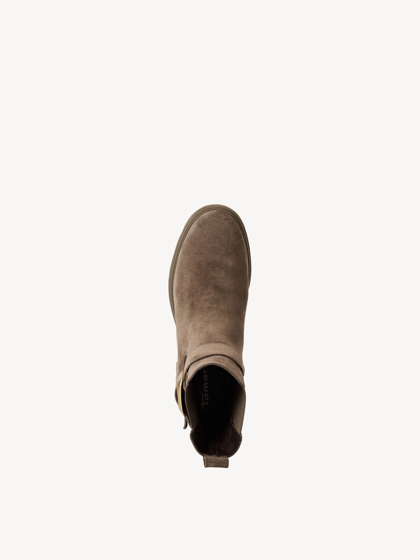Leren Chelseaboot - beige