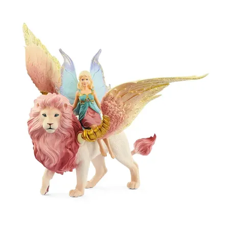 Schleich® 70714 bayala - Elfe auf geflügeltem Löwe