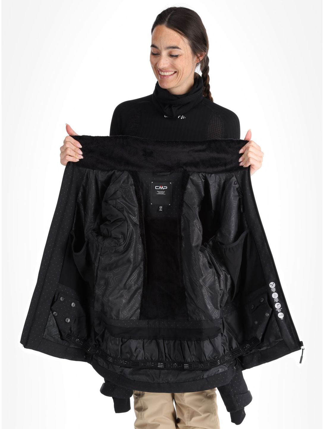 34W3976 ski-jas dames