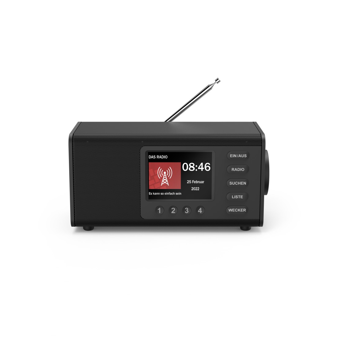 DR1000DE Digitalradio DAB/DAB  FM Radio mit 4