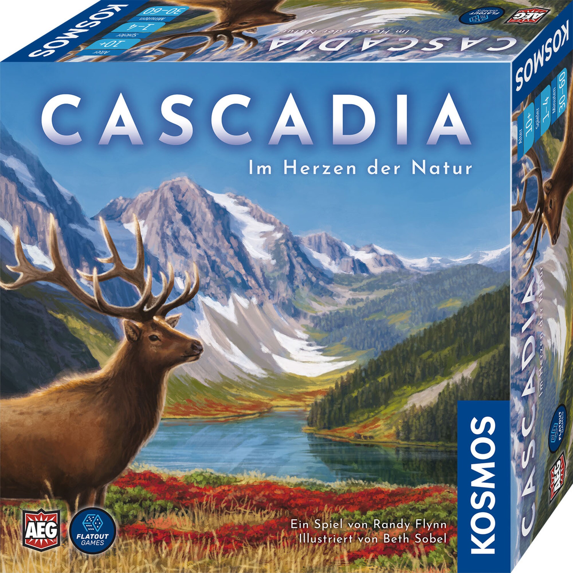 Kosmos Gesellschaftsspiel Cascadia - im Herzen der Natur