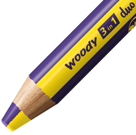 STABILO woody 3 in 1 duo Meerkleurig 6 stuk(s)