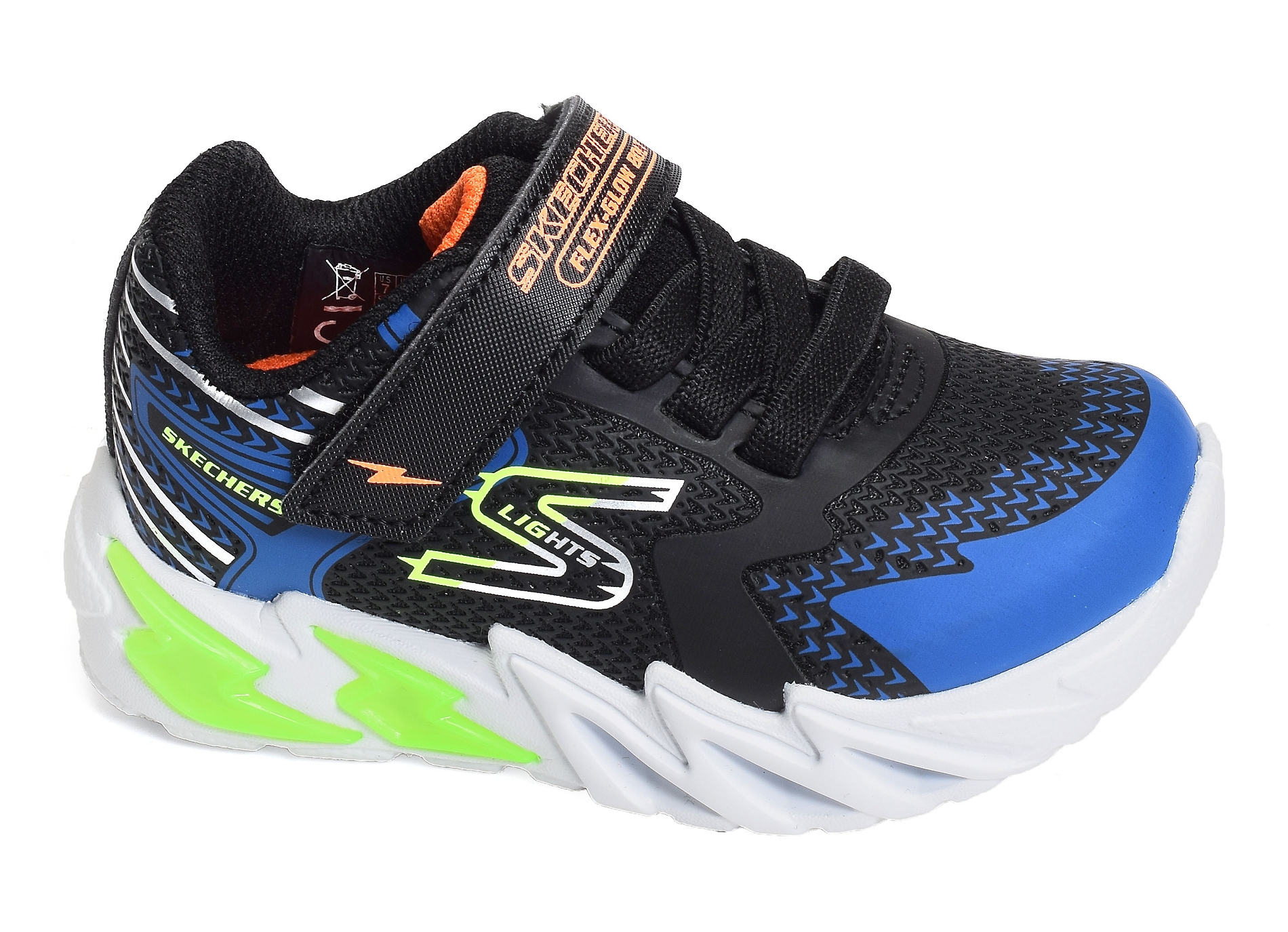 Flex glow bolt bb noir bleu
