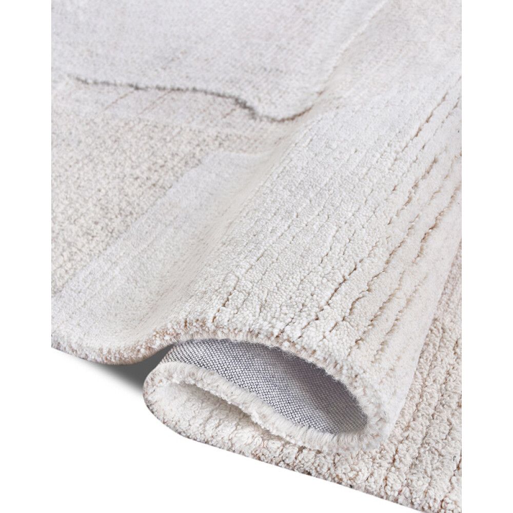 GULVTEPPE FISET ULL/BOMULL 160X230CM BEIGE