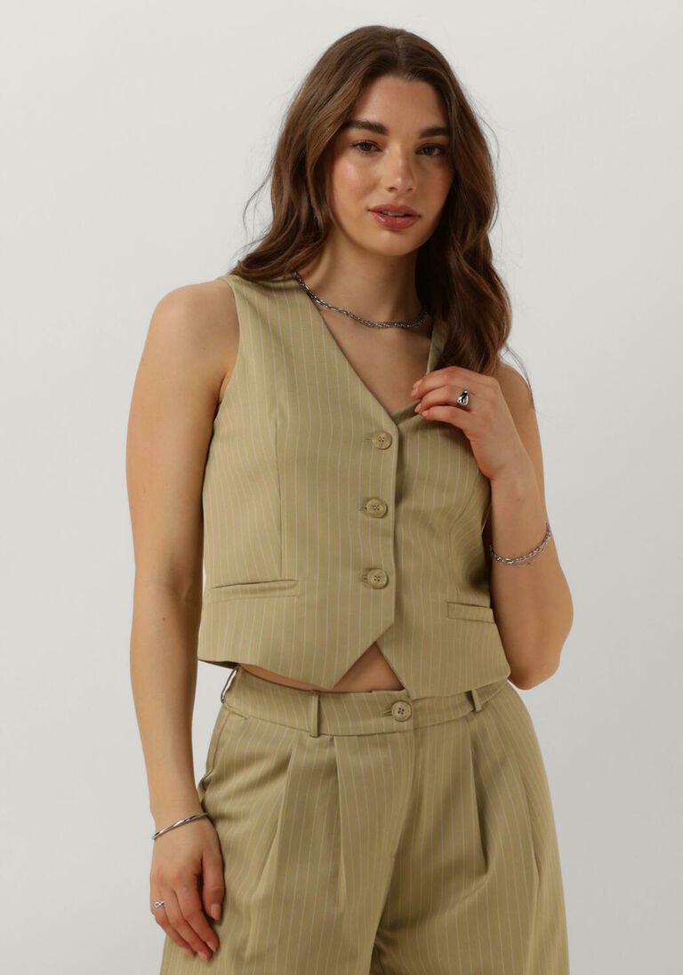 YDENCE khaki ydence gilet gilet nadine