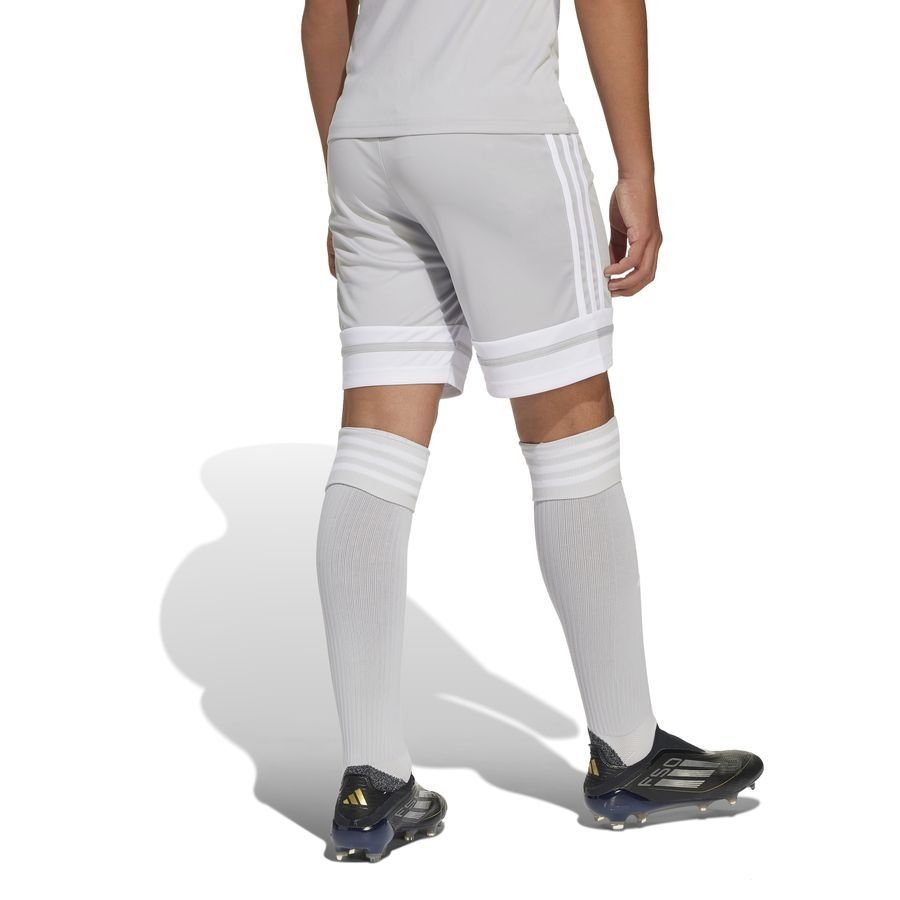 adidas Squadra 25 Short - Gris/Blanc Enfant