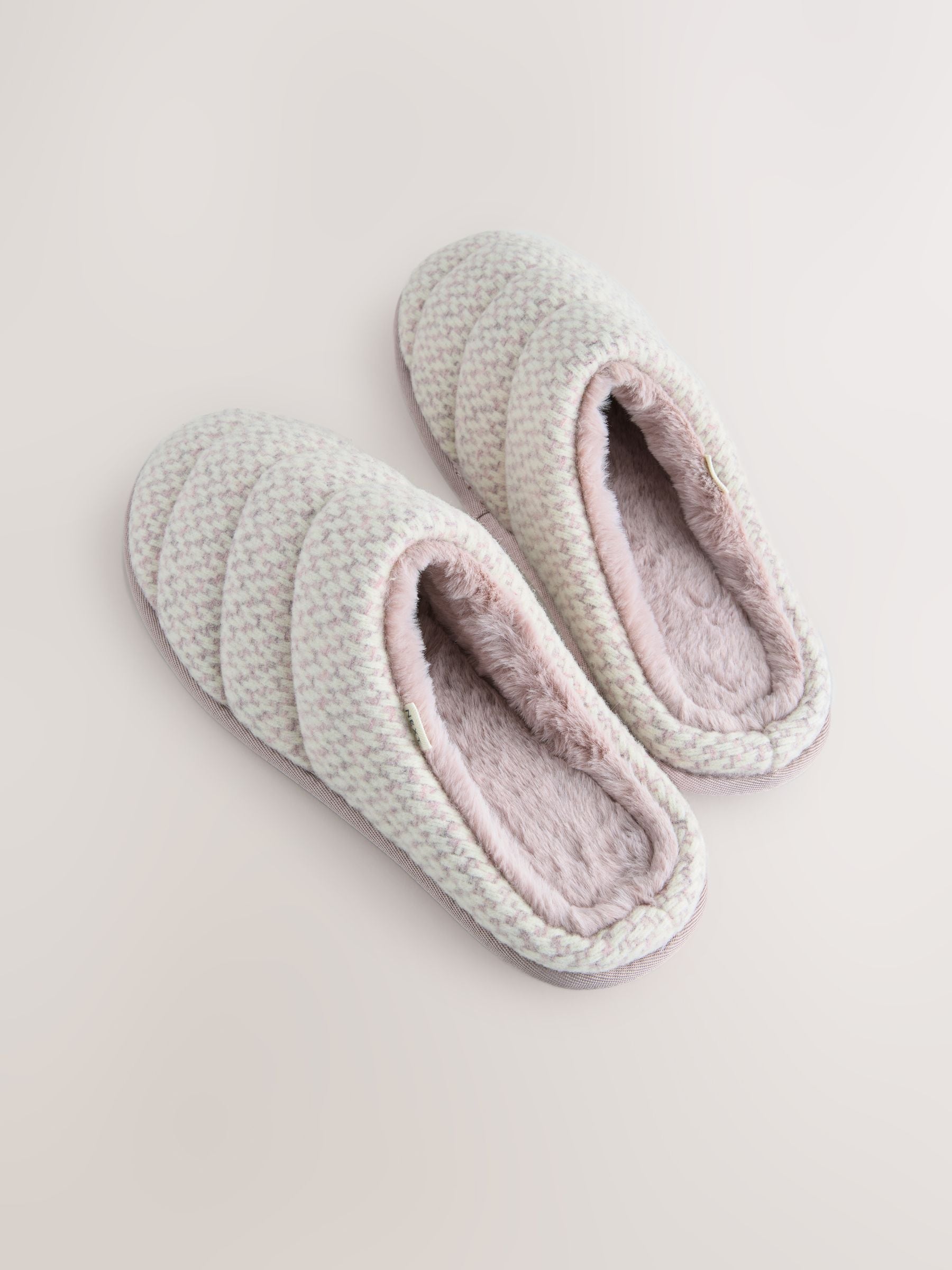 Roze - Quilted Brushed Mules