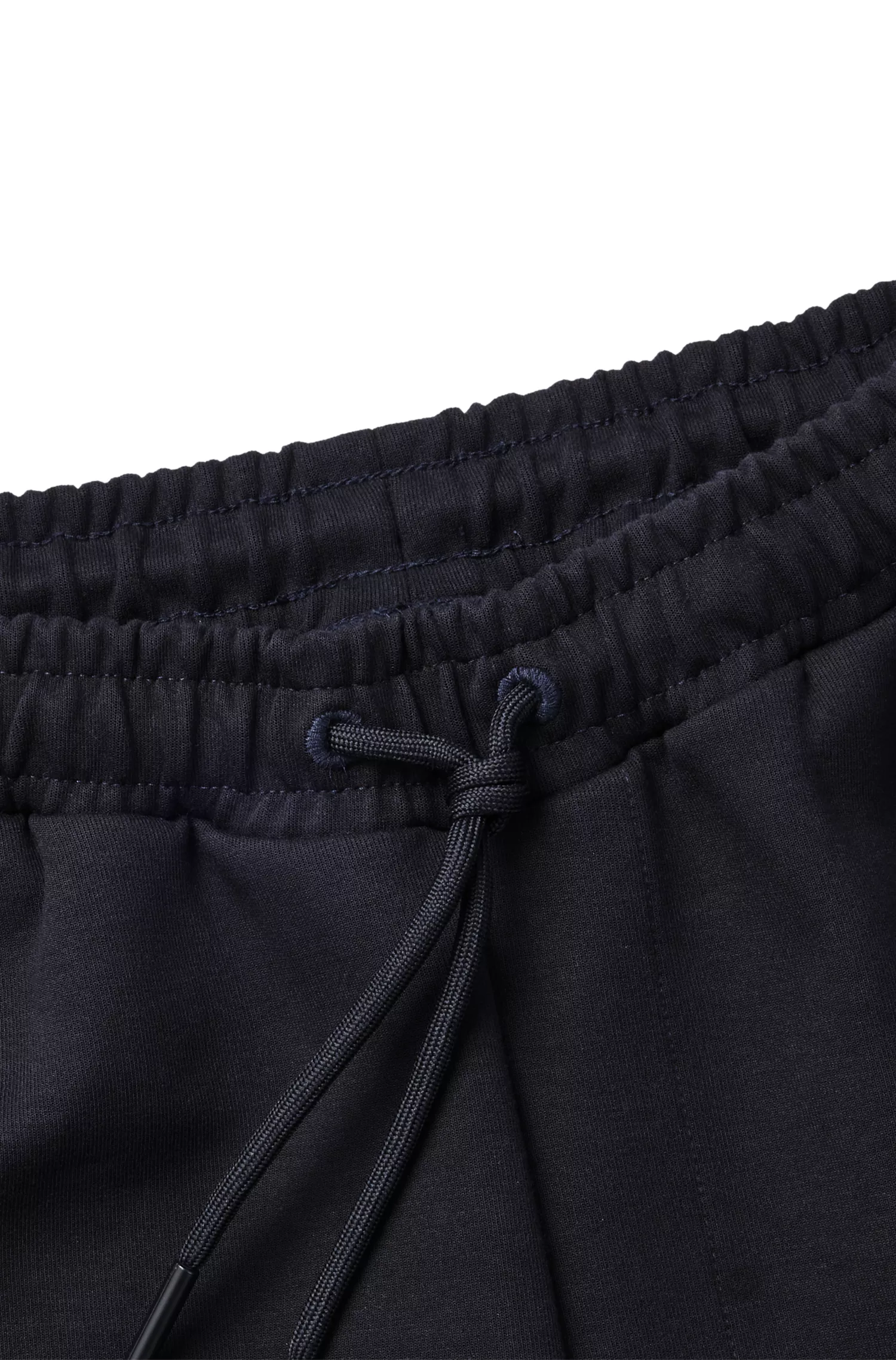 Calça de fato de treino BOSS verde em mistura de algodão com estampa de logótipo em alta definição.