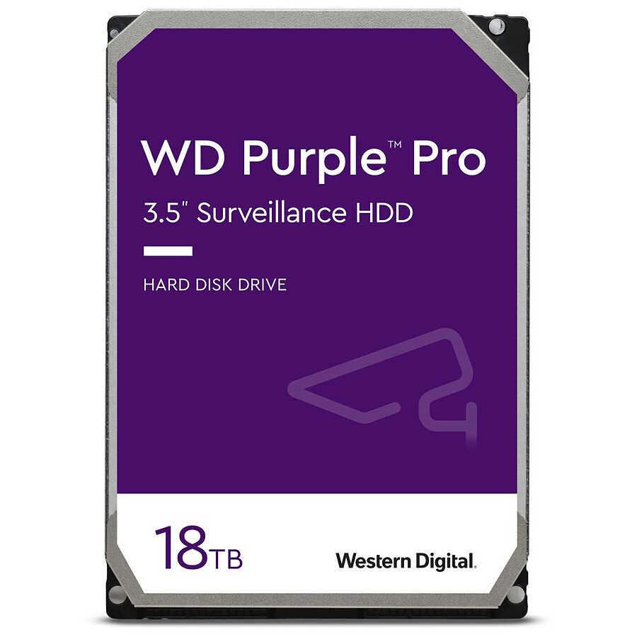 Western Digital WD Purple Pro - 18 To - 512 Mo