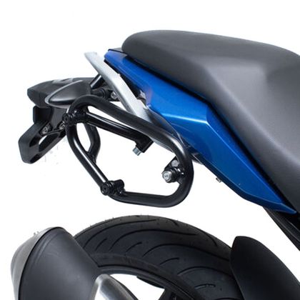 Sacoches cavalières SW-MOTECH SysBag WP M/S (17-23 litres/12-16 litres) complet avec support - Noir