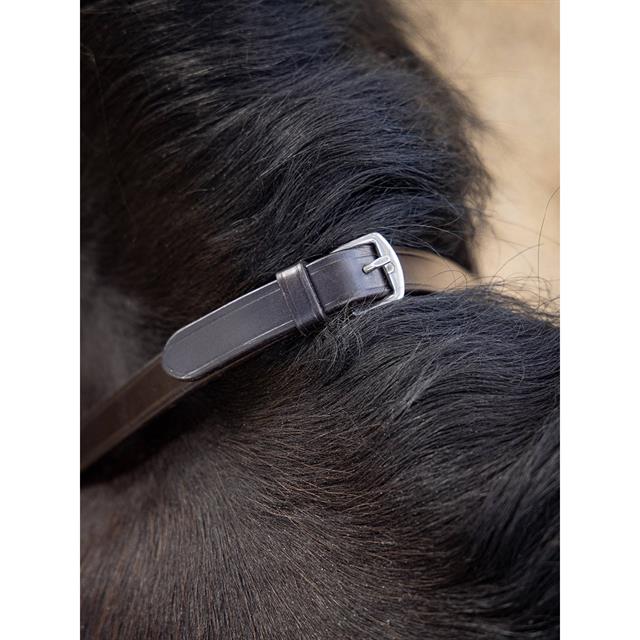 Teugels LeMieux Magna Grip Rubber Bruin-zilver