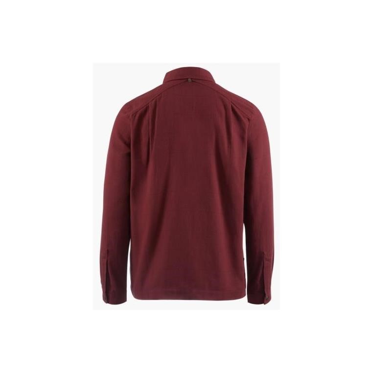Klättermusen Helheim Ls Shirt W'S Tawny Red