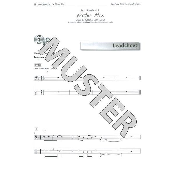 Alfred Music Publishing Realtime Jazz Standards Bass