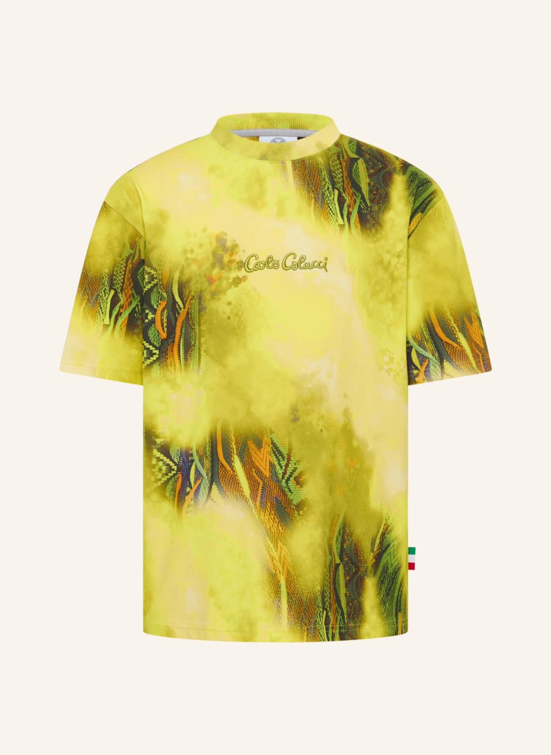 CARLO COLUCCI Oversize T-Shirt - Sprayed knit D'INEZO