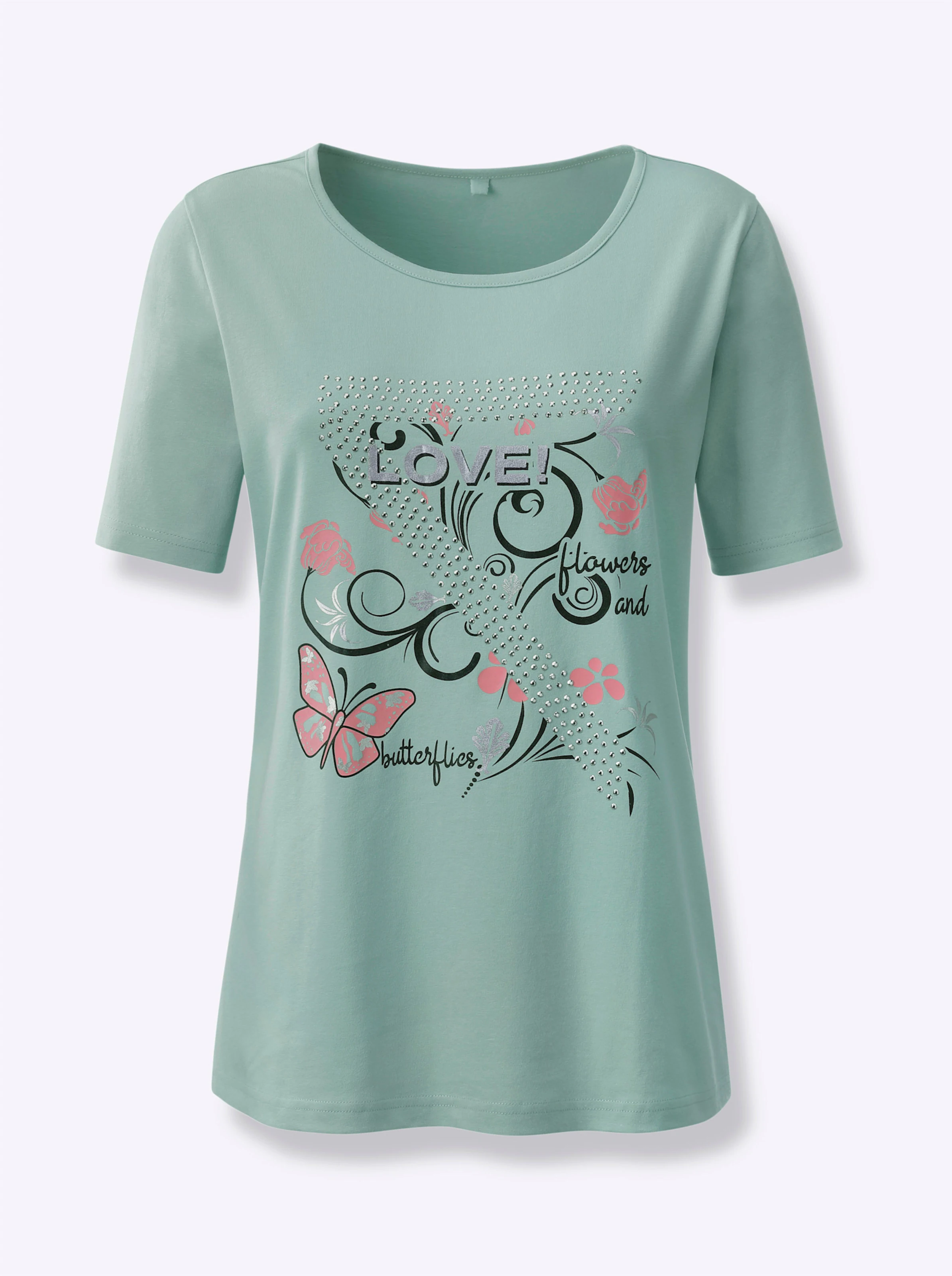 T-Shirt in kalkmint