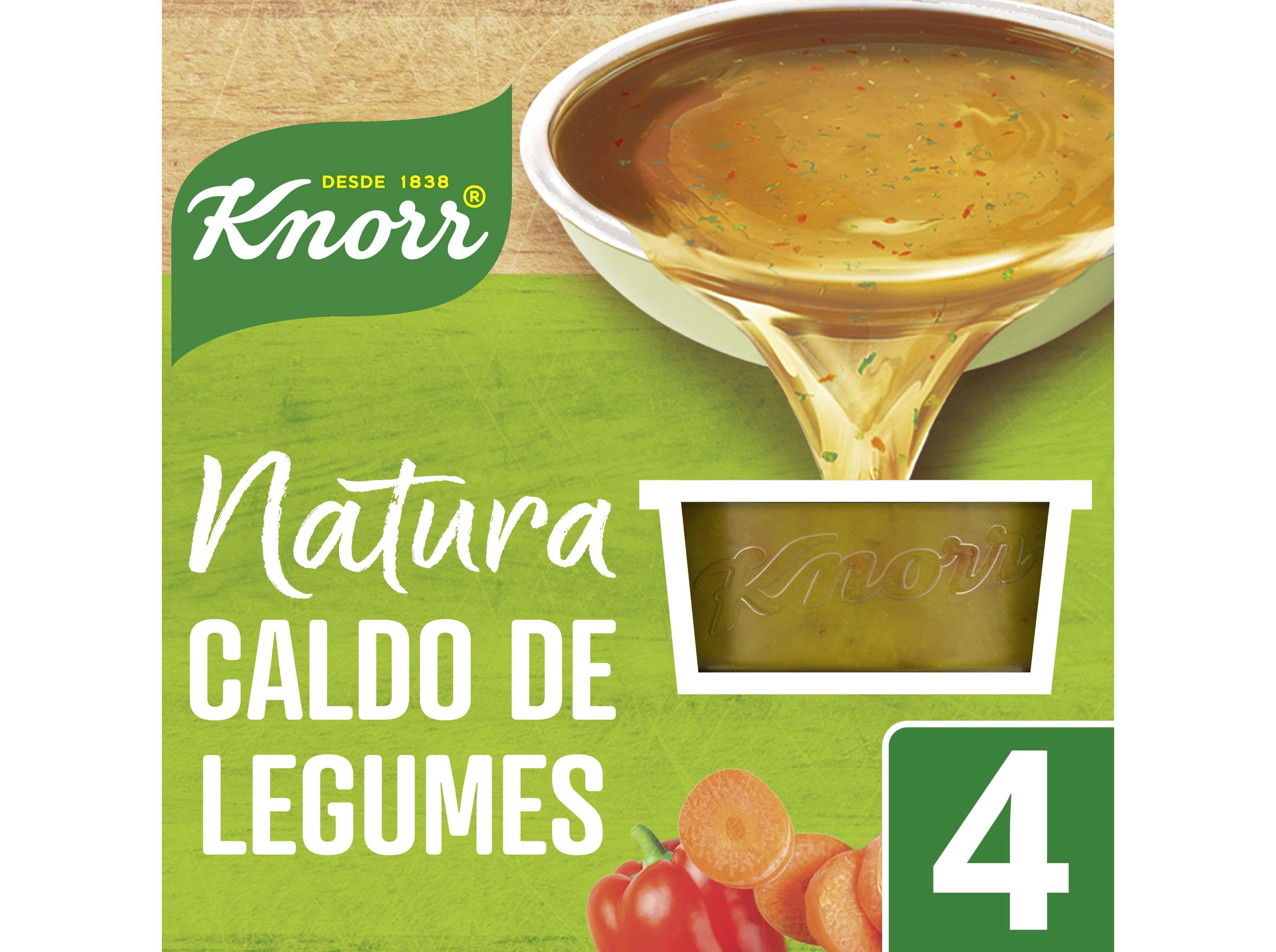 CALDO KNORR NATURA LEGUMES 4X28G