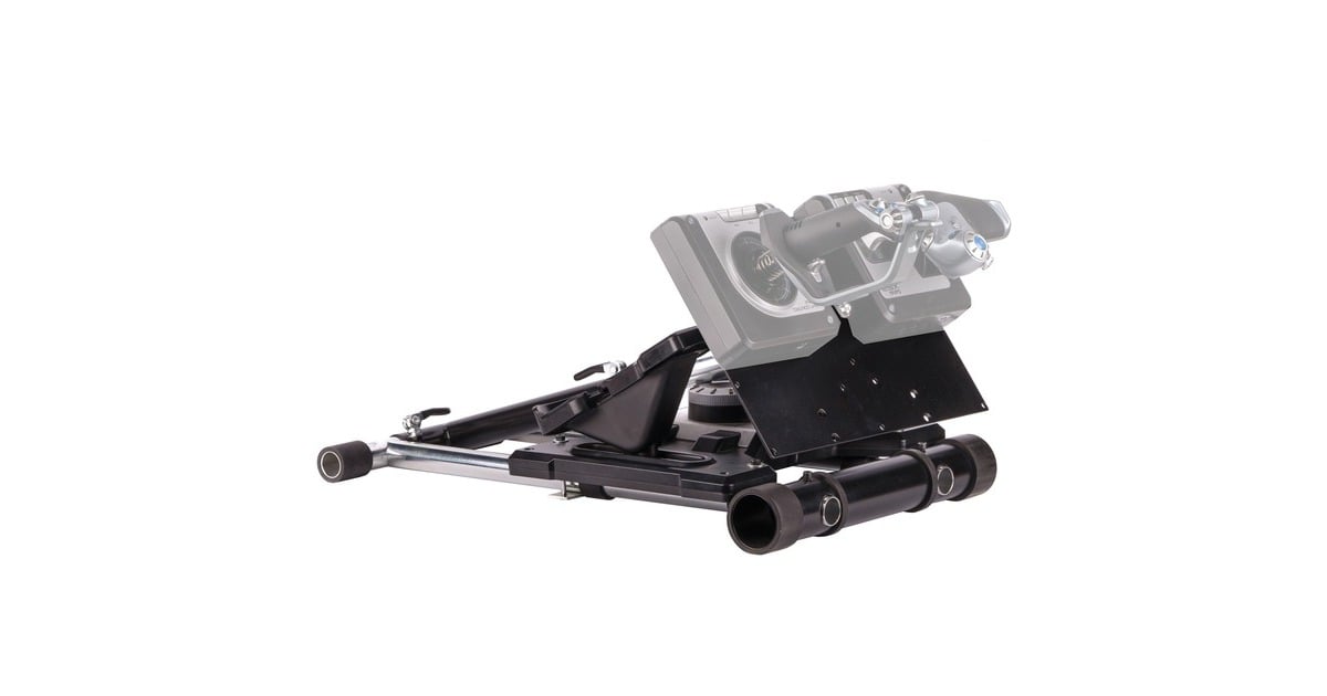 Wheel Stand ProDeluxe V2 Thrustmaster HOTAS WARTH houder  (Zwart, Voor Thrustmaster HOTAS WARTHOG, Saitek X-55, X52, Pro en X65)