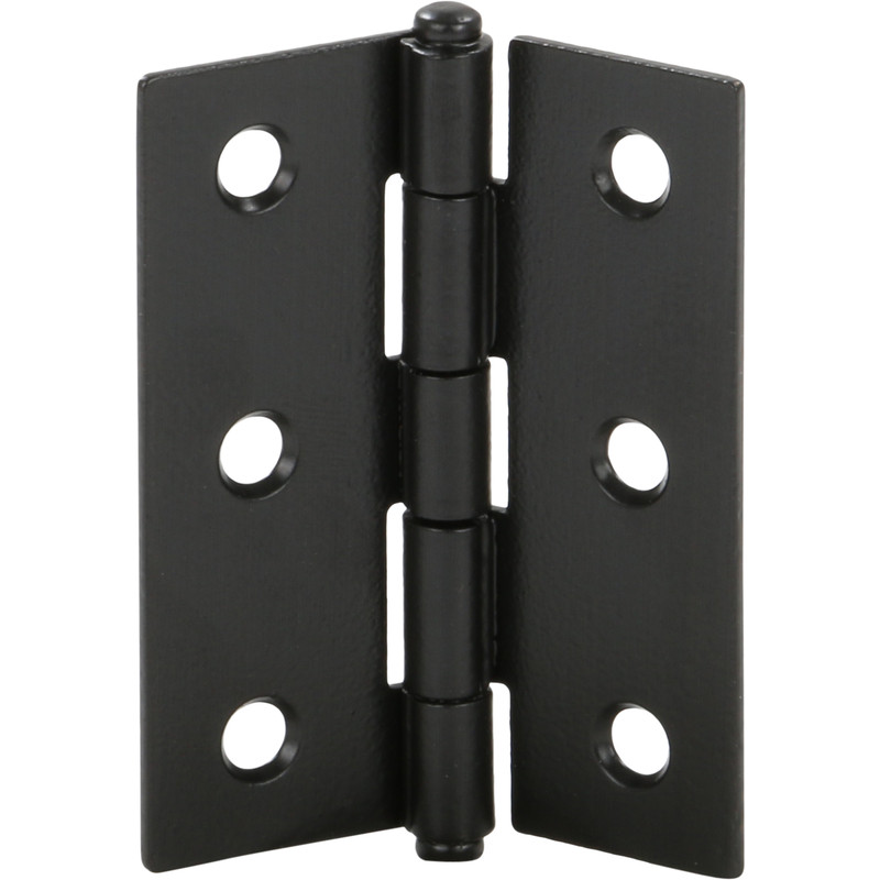 Scharnier zwart 60x46mm