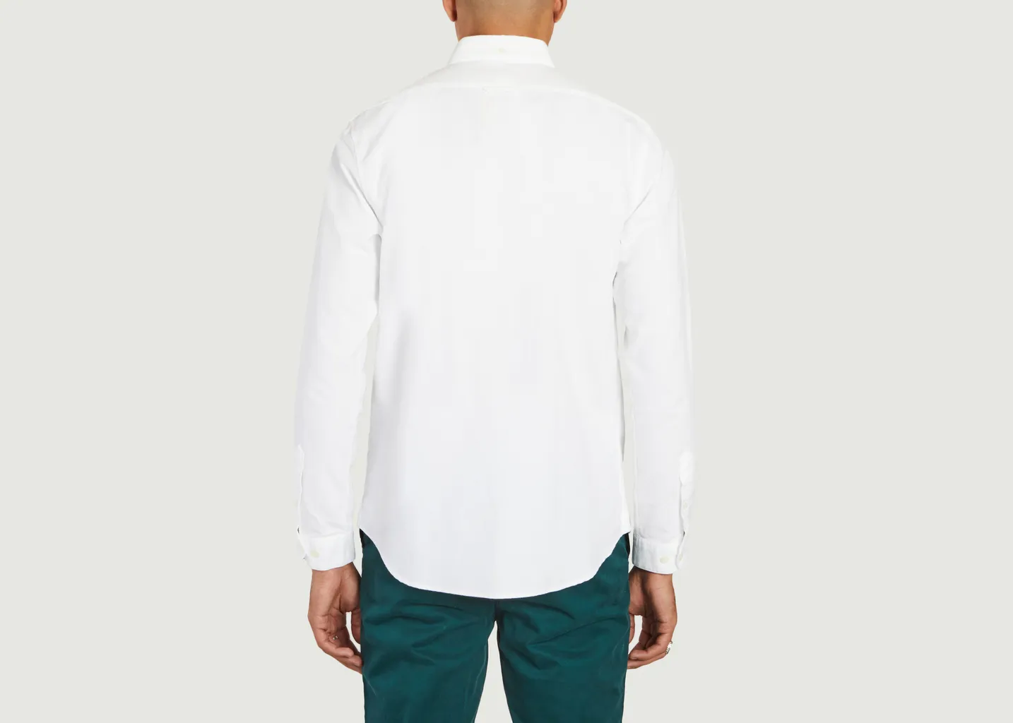 Chemise droite en coton Oxford classic Cuisse de Grenouille