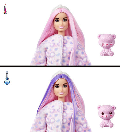 Barbie Puppe - Cutie Enthüllung - Cozy Niedlich Tee - Kuscheltie