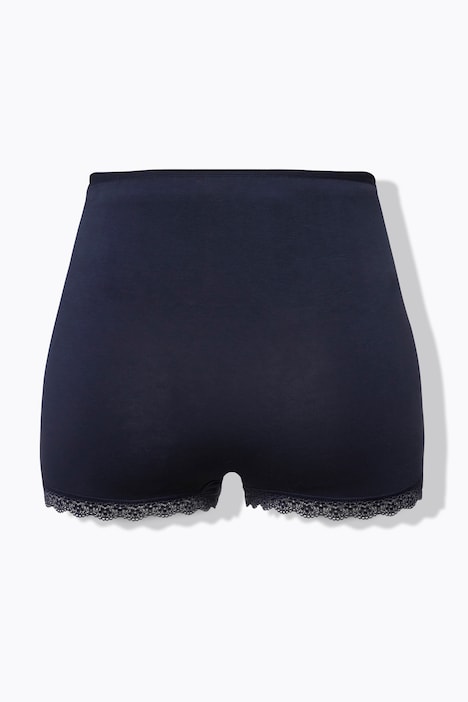 Bellieva Panty mit Überbauch-Einsatz, Saumspitze