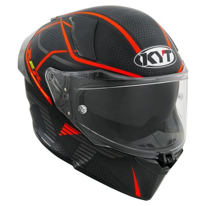 Casque KYT R2R CONCEPT - Noir / Rouge